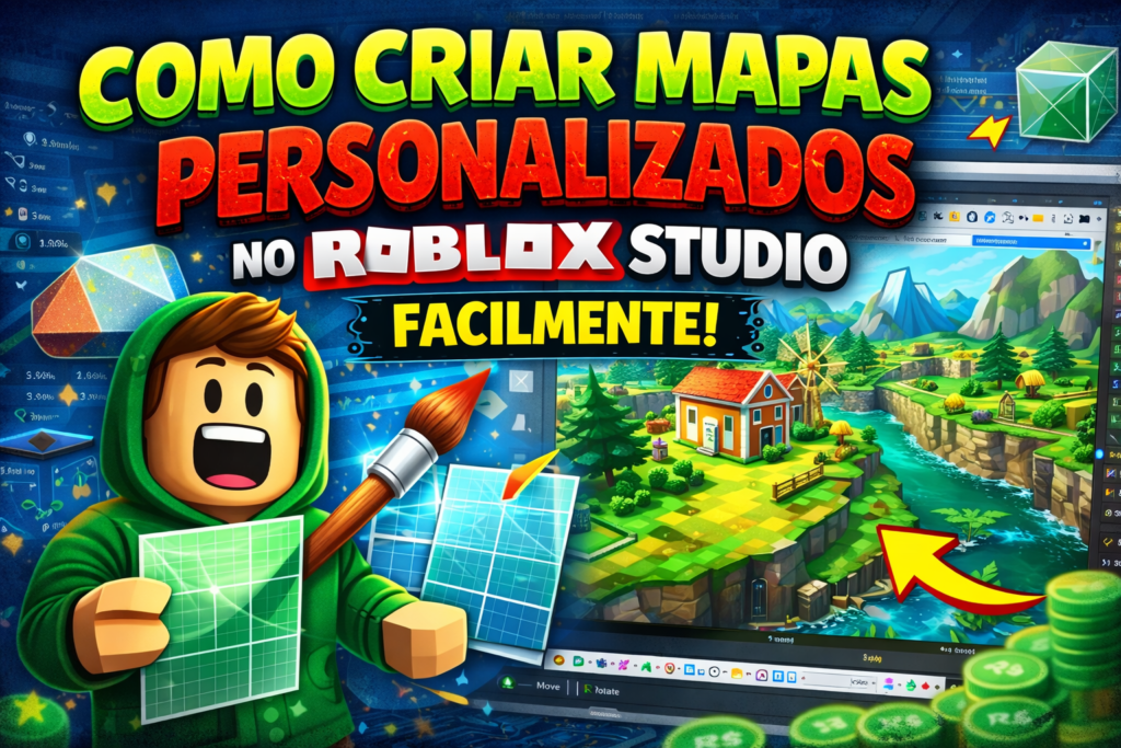 Como Criar Mapas Personalizados No Roblox Studio Facilmente 1024x683