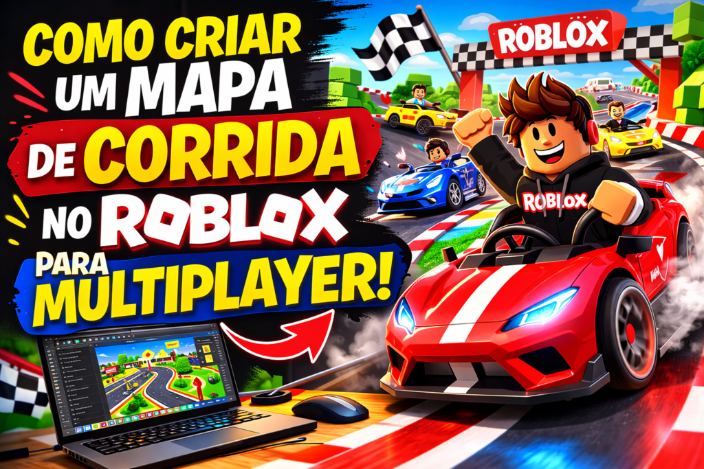 como criar um mapa de corrida no roblox para multiplayer