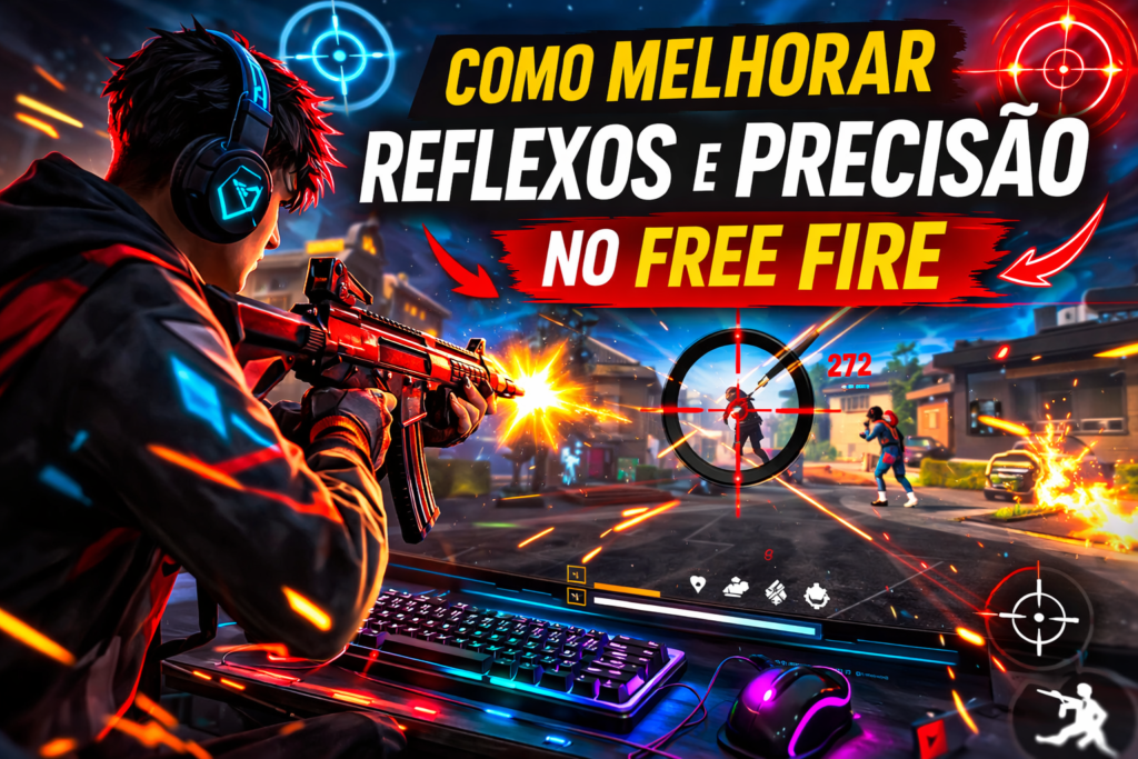 como melhorar reflexos e precisão no free fire