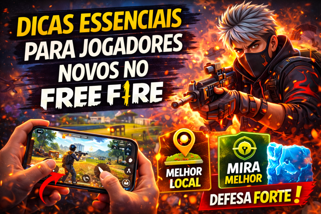 dicas essenciais para jogadores novos no free fire