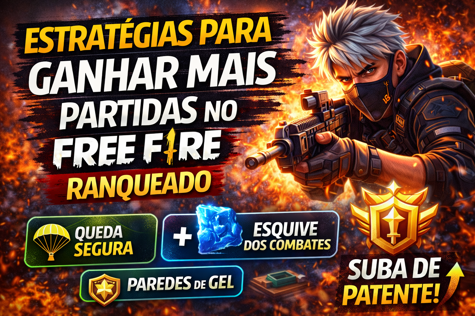 Estratégias para ganhar mais partidas no Free Fire ranqueado