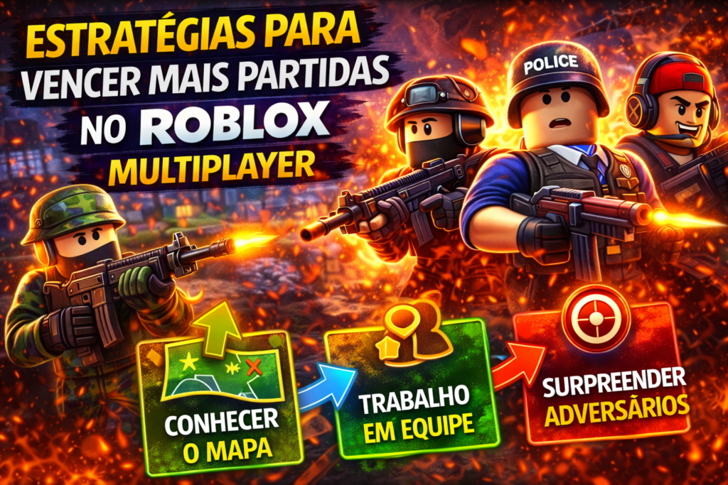 estratégias para vencer mais partidas no roblox multiplayer